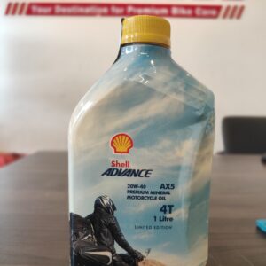 SHELL ADVANCE 4T AX5 20W-50 Premium Mineral Motorcycle Oil